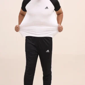 Adi White Black Tracksuit